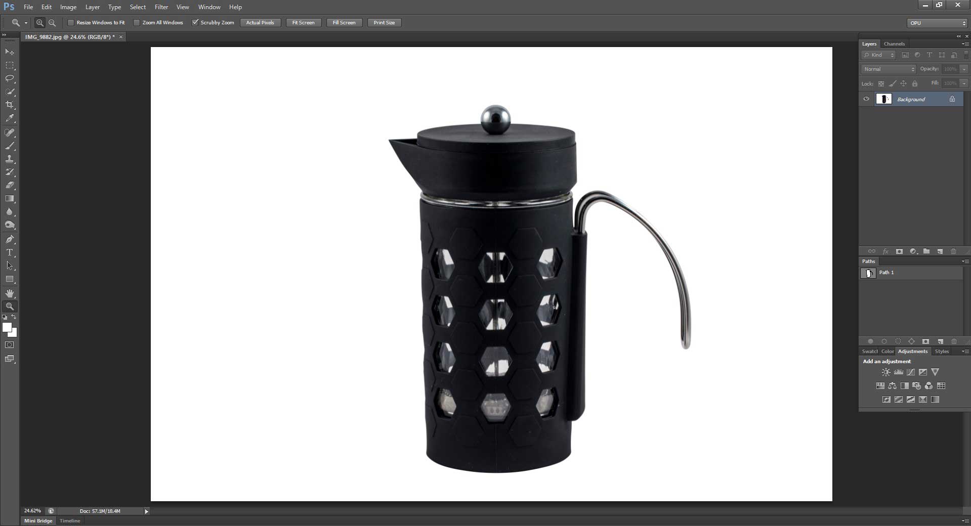 How to add Drop Shadow in Photoshop