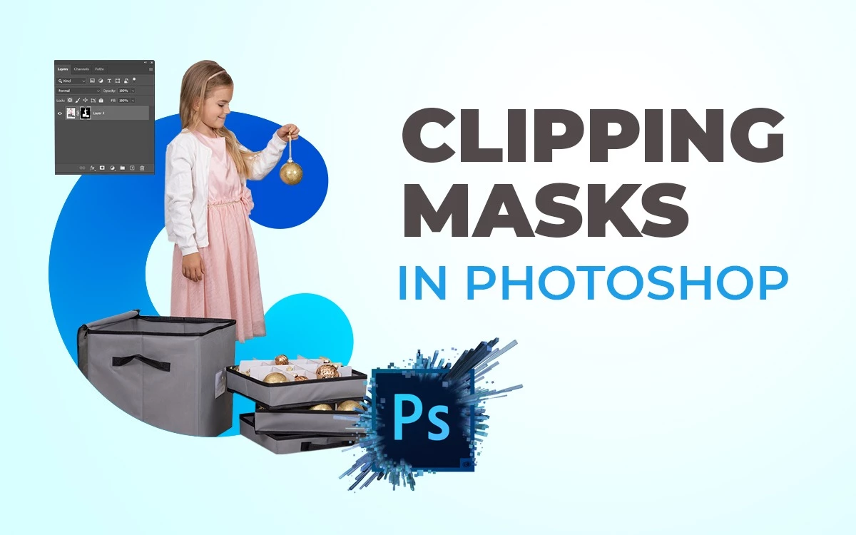 Create a clipping mask in photoshop