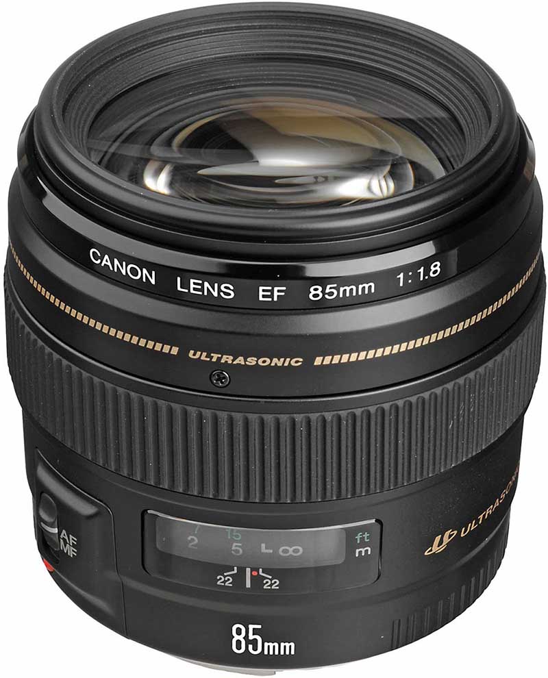 Canon EF 85mm f1.8 USM Camera Lens