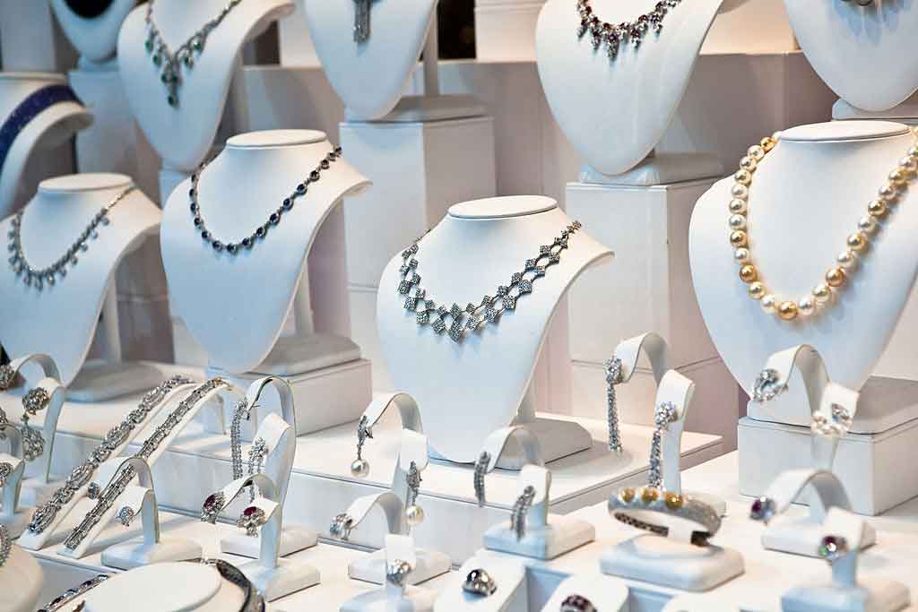 A Shop Displaying Jewelry Products