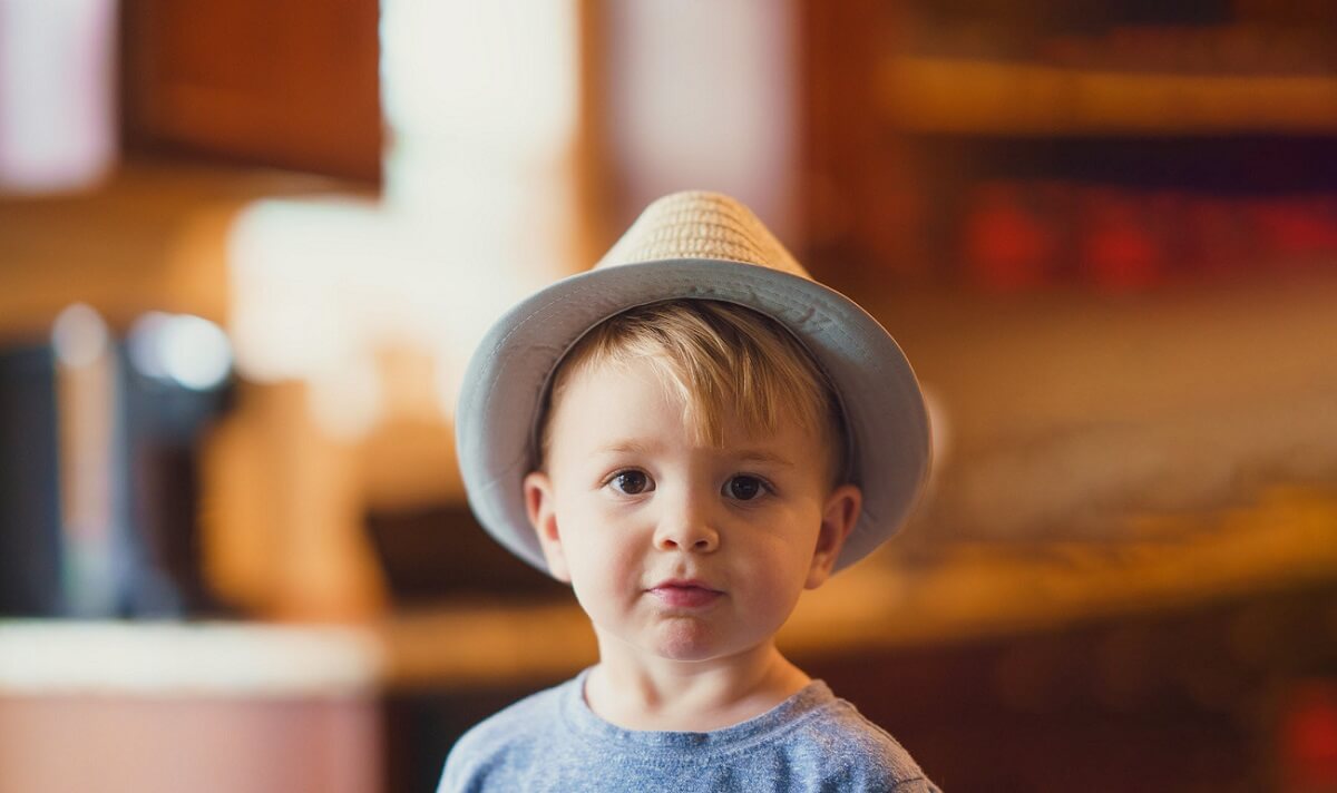 Baby hat photoshoot