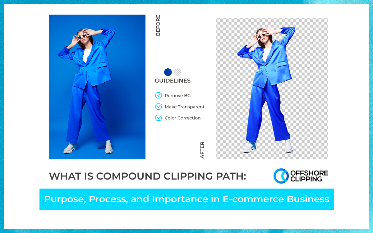 Compound clipping path explained in process