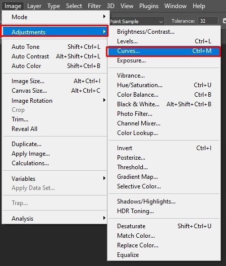 Adjustments finalize and export
