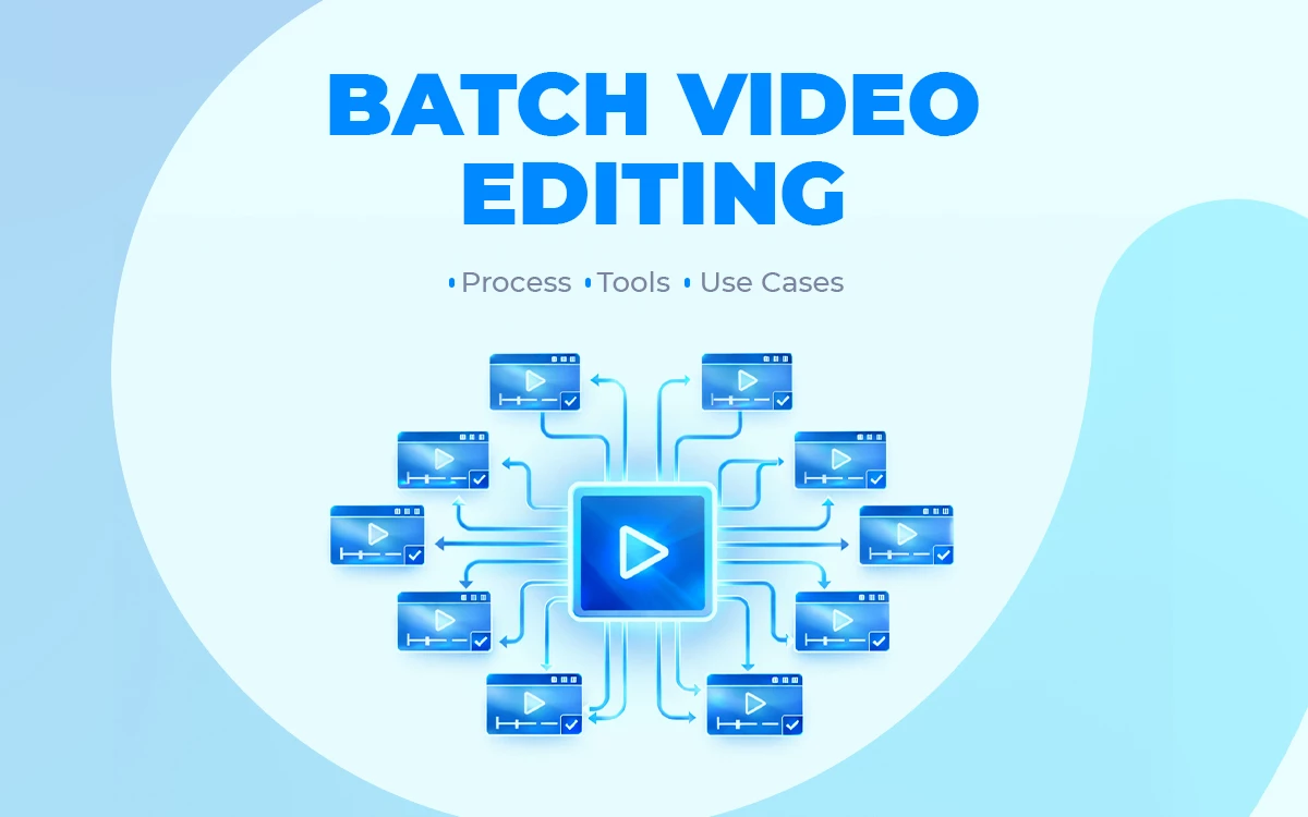 Batch video editing