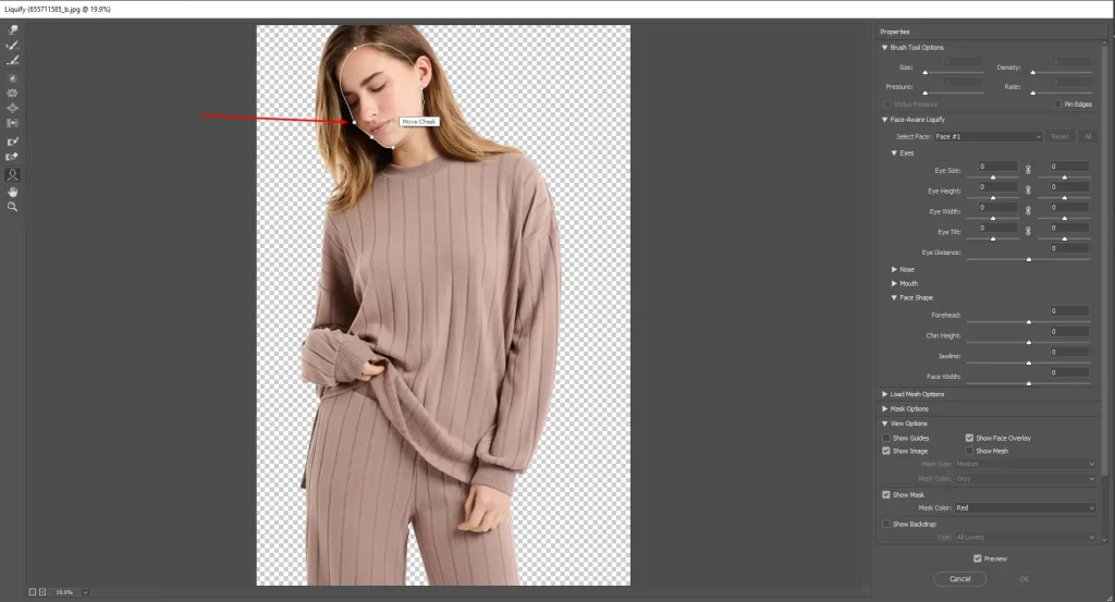 Refine the foregrounds and the background