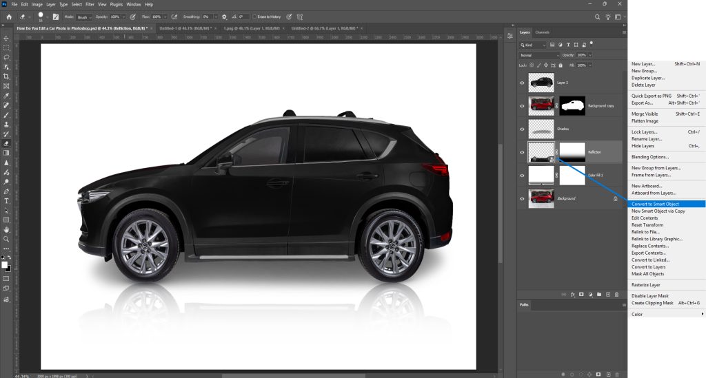 Convert to Smart Object