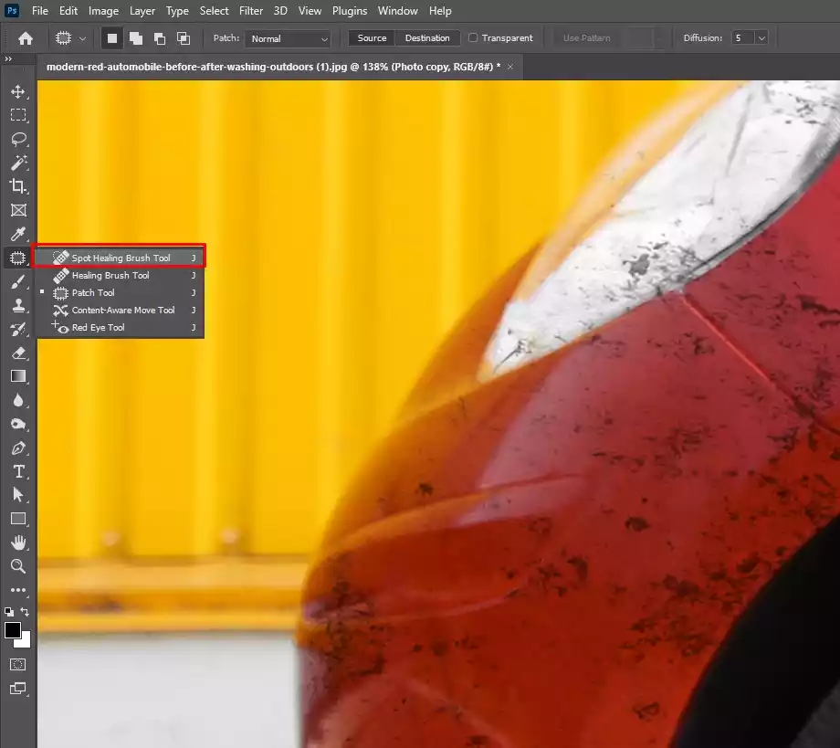 Clean unwanted object