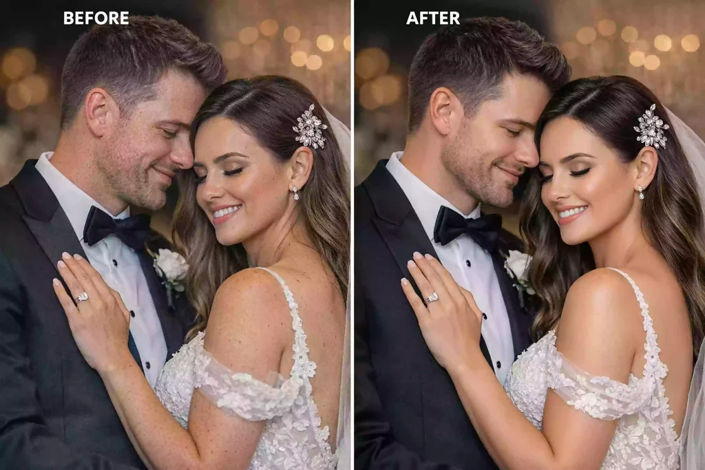 Photo retouching service