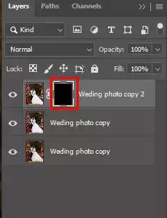 Retouch and smooth the skin of the people layers