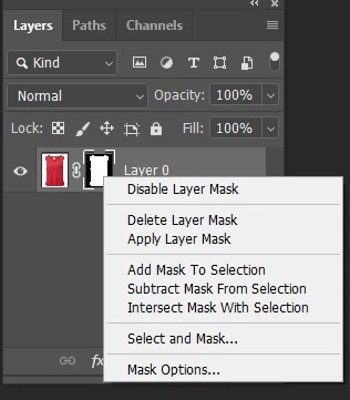 Access mask options