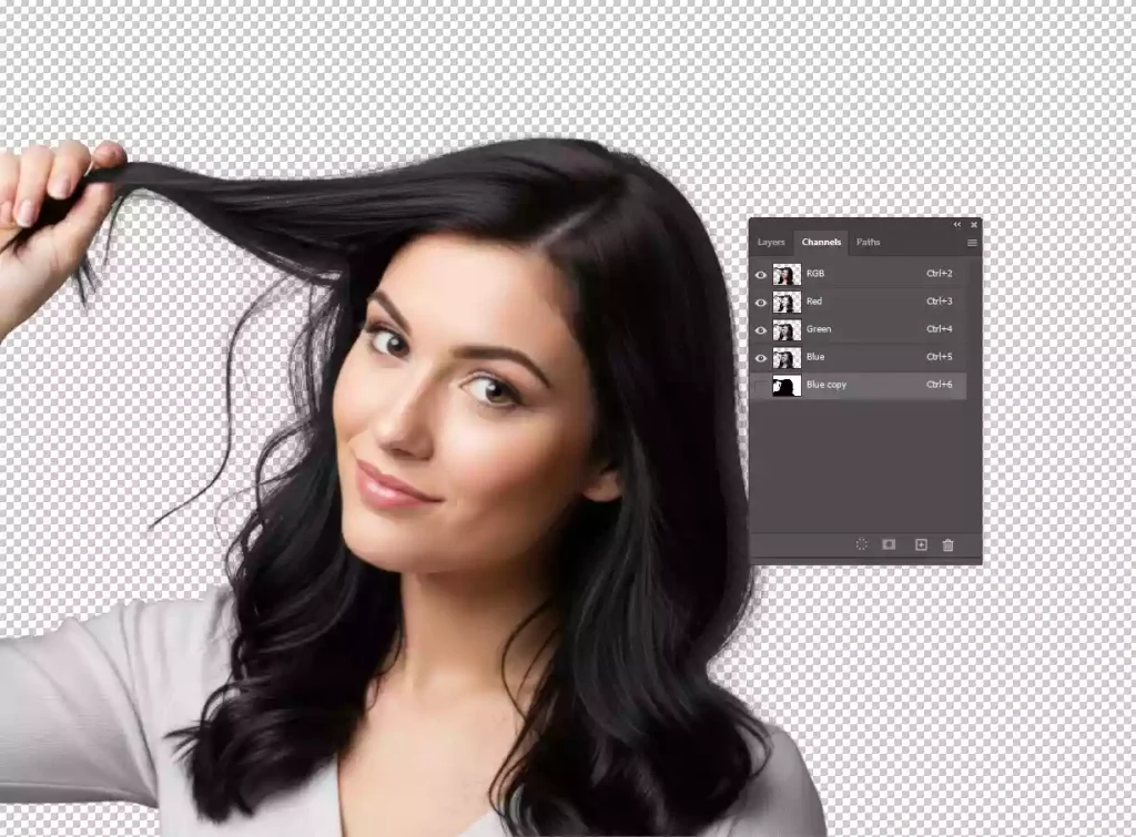 Alpha channel masking