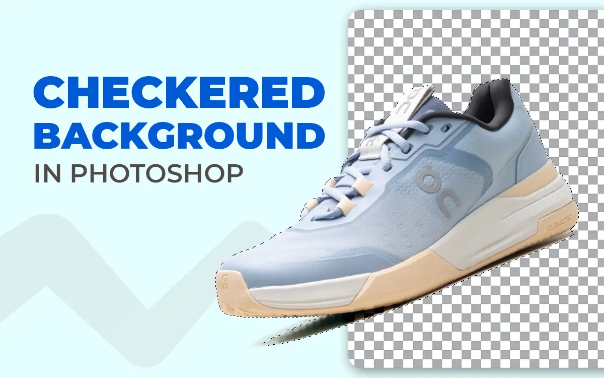 Checkered background in photoshop guide