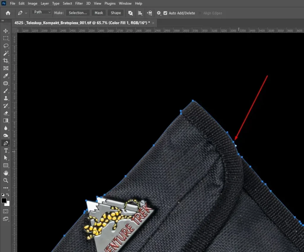 Create a path around your subject