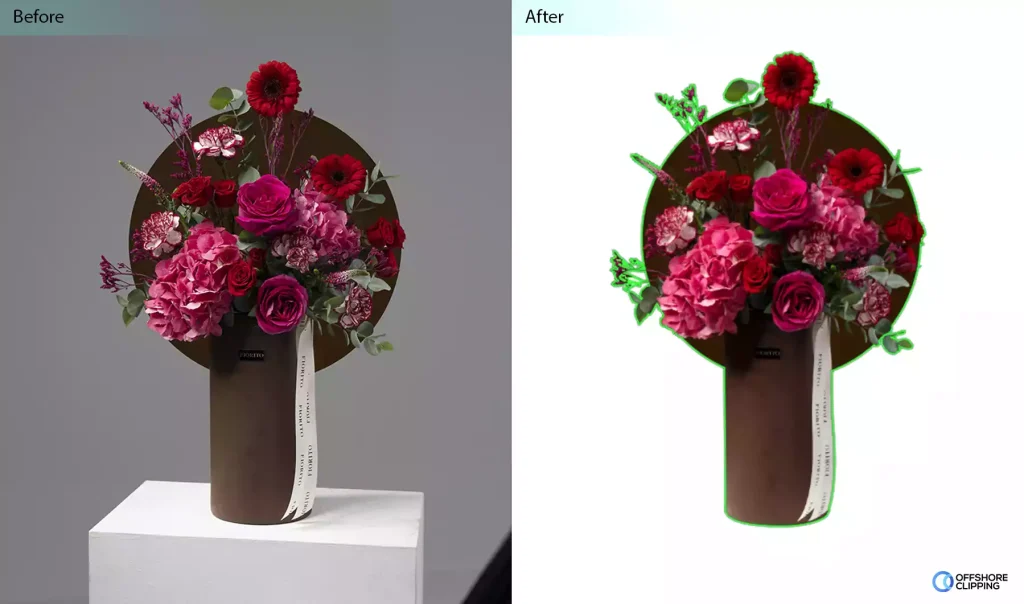 Medium clipping path