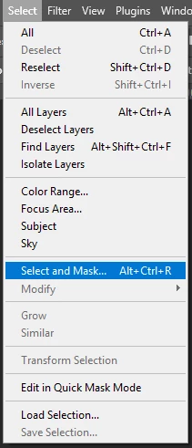 Select and mask