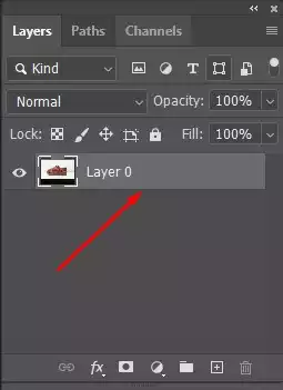Select the layer