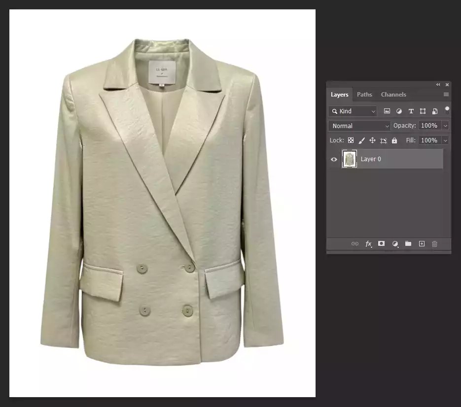 Verify the layer after mask action