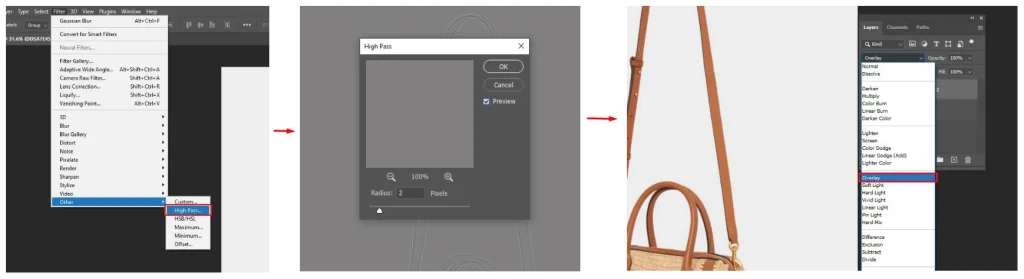 Apply sharpening and final surface detail