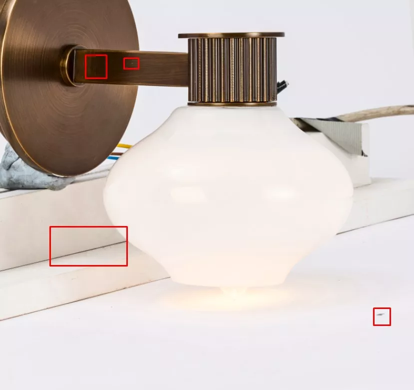 Retouch and clean up