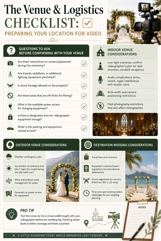 The Venue & Logistics Checklist