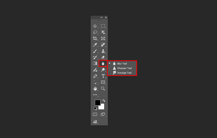 blur tool