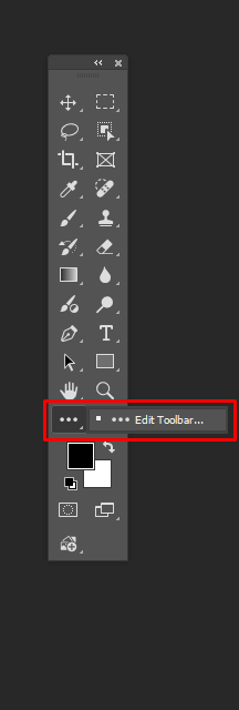 customize toolbar 1