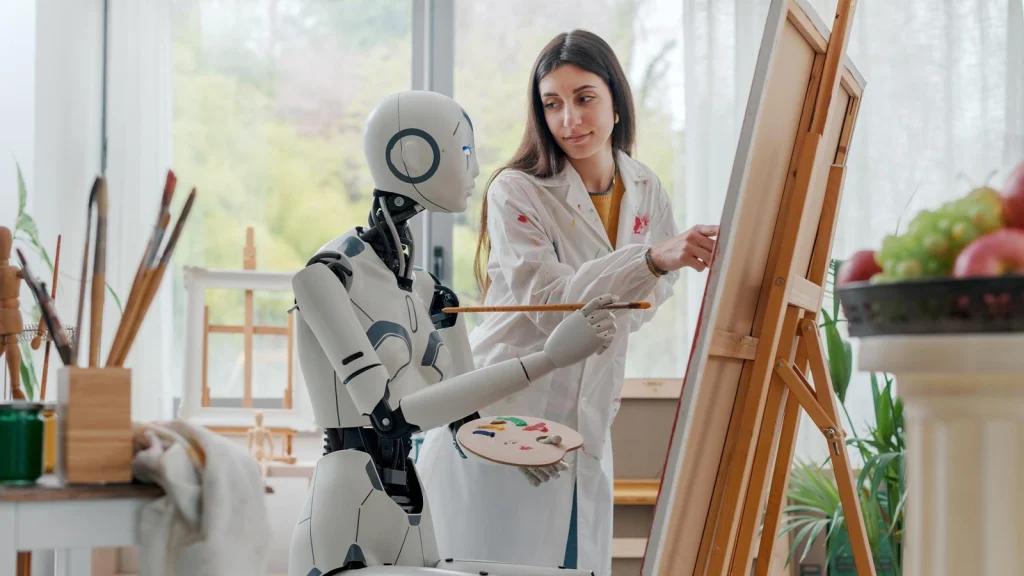 depicting how AI is changing 2D and 3D animation