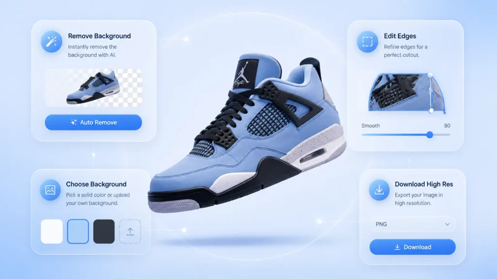 Remove White Background from Image - methods