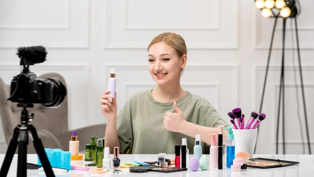 Step-by-step guide to photographing cosmetic products with professional lighting and styling techniques.