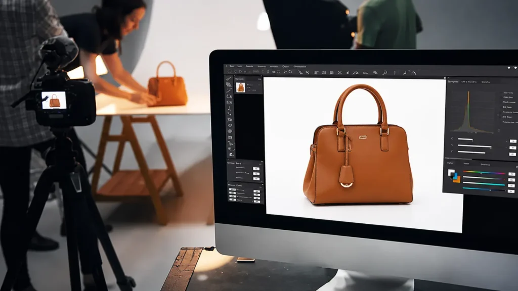 product photography and studio workflow