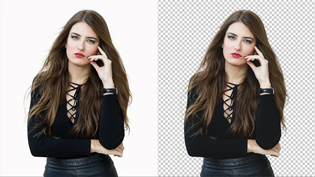 professional white background removal service