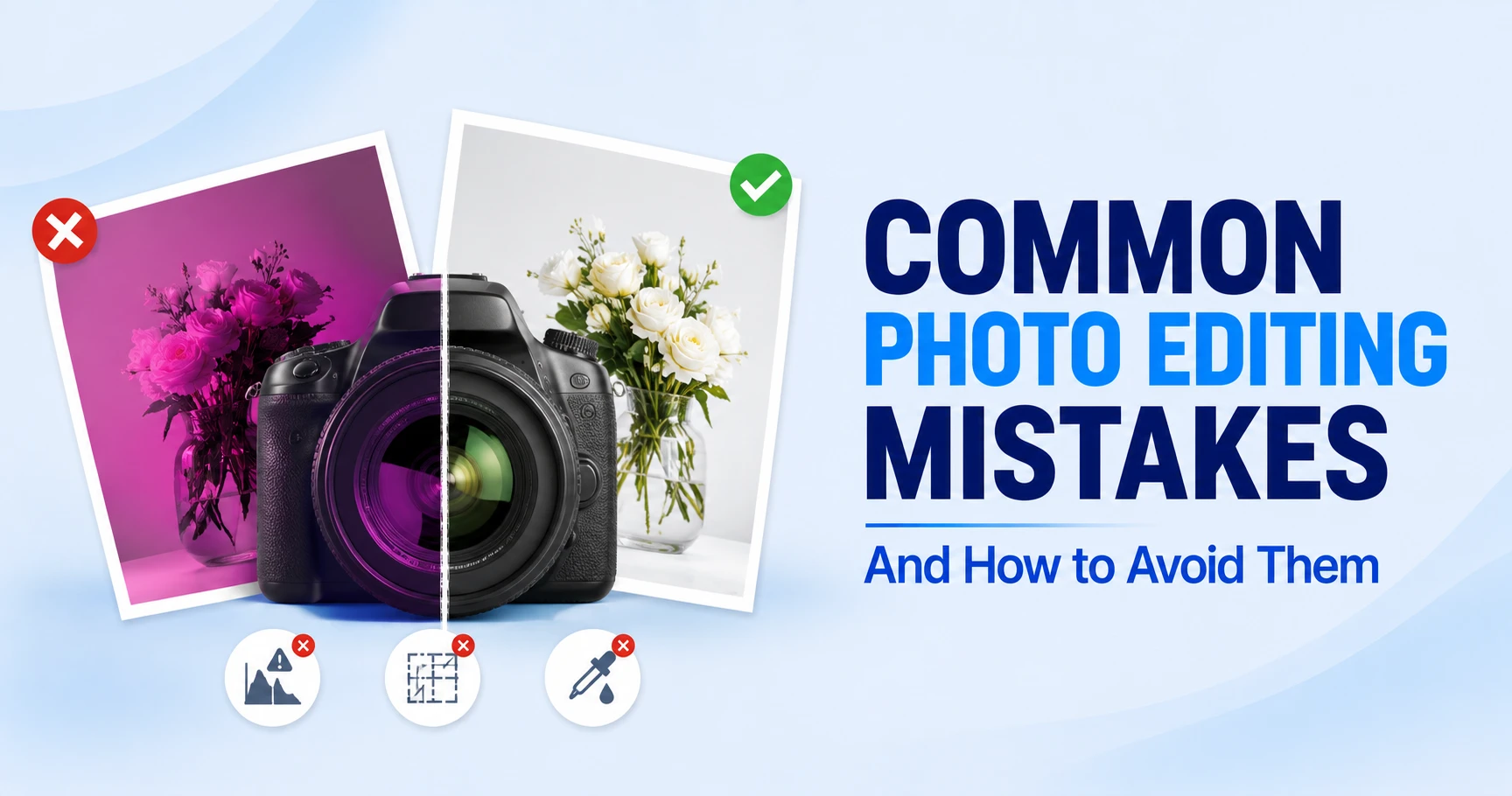 common-photo-editing-mistakes-and-how-to-avoid-them Before and after camera photo comparison showing color mistake correction, illustrating common photo editing mistakes and how to avoid them