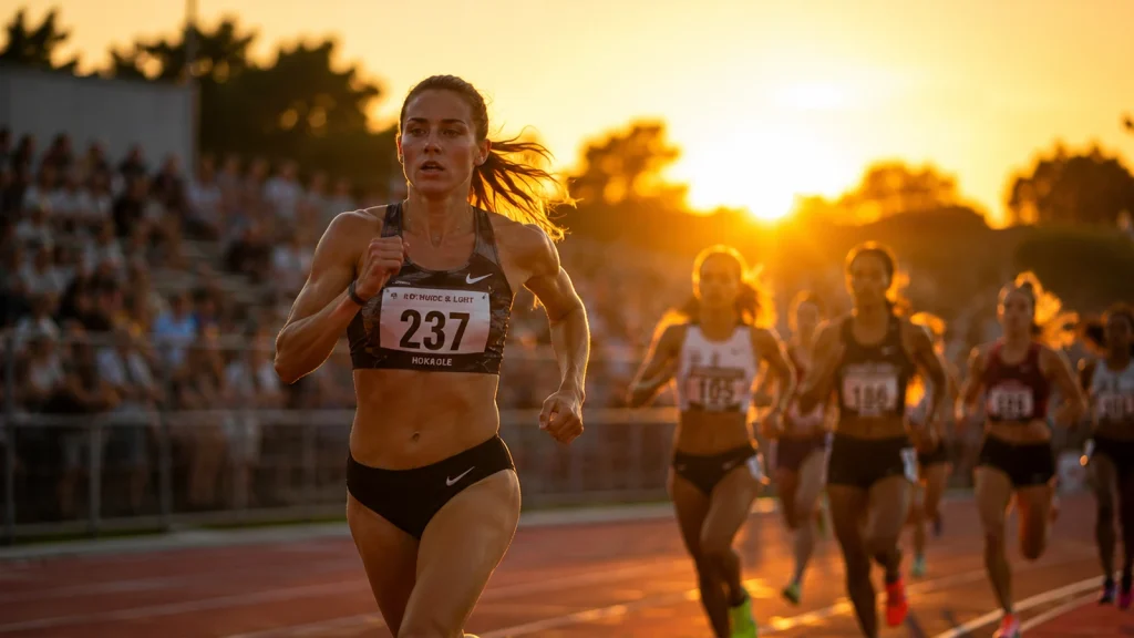 Exposure compensation for backlit athletes in sports photography