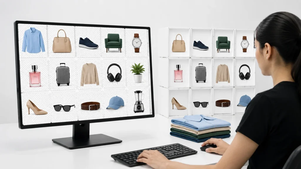Faster content production at scale with bulk background removal for product images