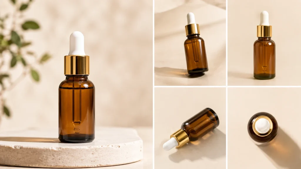 Ecommerce product photography composition showing multiple product views and details for buyers