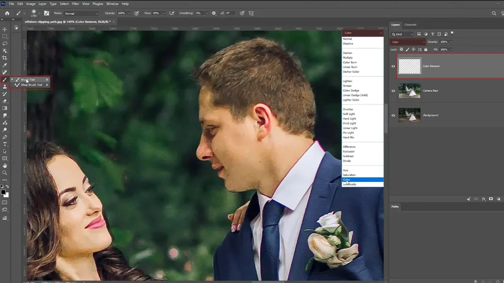 Skin Retouching in Photoshop