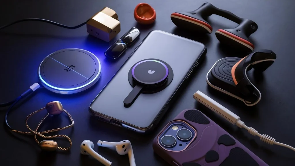 Smartphone accessories and camera gear for product photography